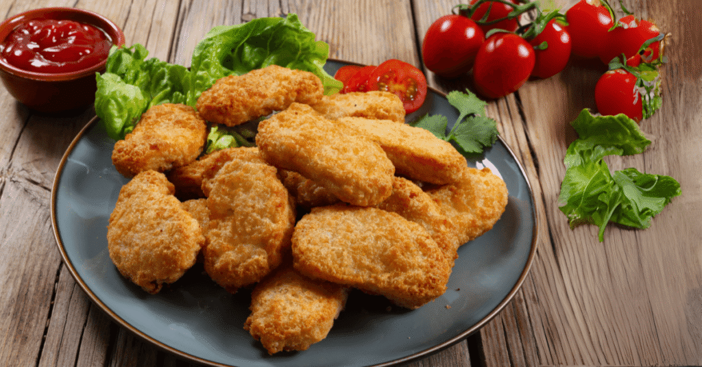 Receta de nuggets de pollo en freidora de aire en Quito